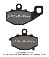 EBC Disc Brake Pads - FA192HH